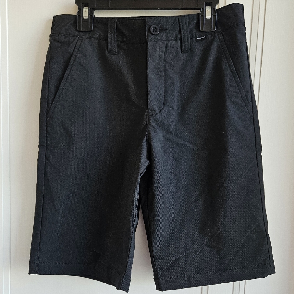 Travis Mathew Shorts Big Boys Performance Golf Chino Stretch Flex Black